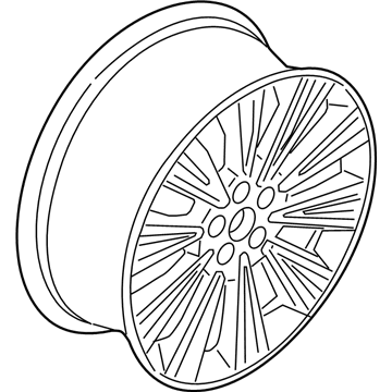 Lincoln FP5Z-1007-B Wheel, Alloy