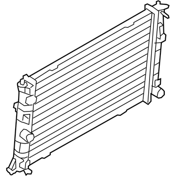 Mercury BH6Z-8005-B Radiator