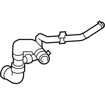 Mercury 9E5Z-8286-C Lower Hose