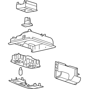 Ford AT4Z-78519A70-BA Console Assembly - Overhead