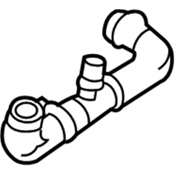 2007 Mercury Milan Radiator Hose - 6E5Z-8286-AA