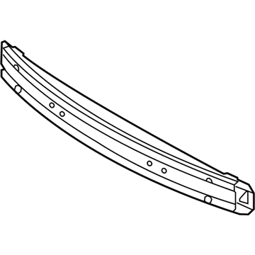 Lincoln DG1Z-17757-A Impact Bar