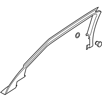 Lincoln MKZ Door Moldings - DP5Z-5400014-AA