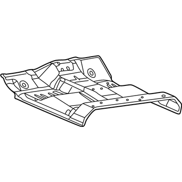 Ford YC3Z-2511000-AA Floor Pan Assembly