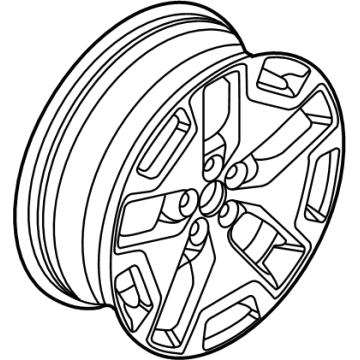 Ford M1PZ-1007-C Wheel, Alloy