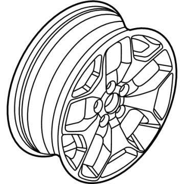 Ford M1PZ-1007-D Wheel, Alloy