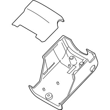 2012 Lincoln MKT Steering Column Cover - AE9Z-3530-AA