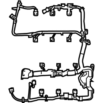 Ford BU5Z-12A581-DK Wire Assembly