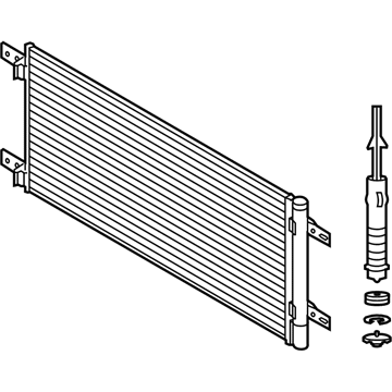 Ford BC3Z-19712-A Condenser Assembly