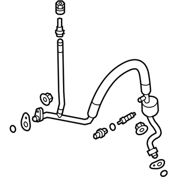 Ford BC3Z-19972-D Hose & Tube Assembly