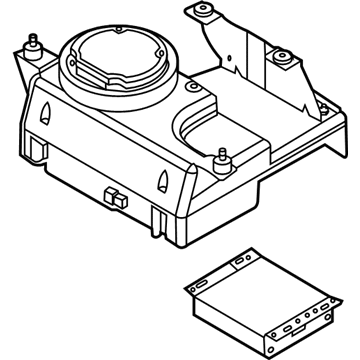 2003 Ford Crown Victoria Car Speakers - XW7Z-18C804-AA