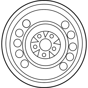 Mercury Mariner Spare Wheel - YL8Z-1015-AA