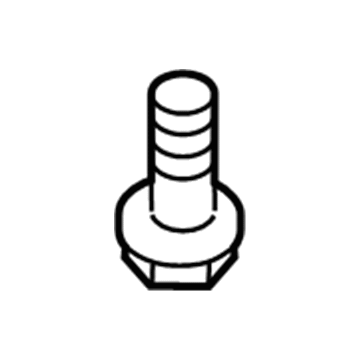 Lincoln -W505444-S439 Support Strap Bolt