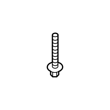 Ford -W709637-S439 Engine Crossmember Mount Bolt