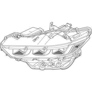 Ford PR3Z-13008-A Headlamp Assembly