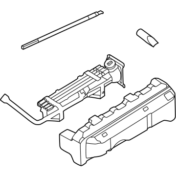 Ford KK3Z-17080-D Jack Assembly