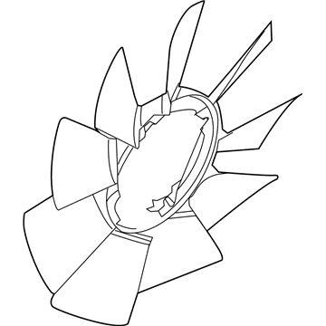 Ford BC3Z-8600-B Fan Blade