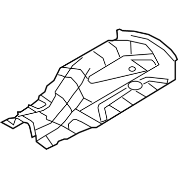 Mercury AE5Z-9A031-D Heat Shield