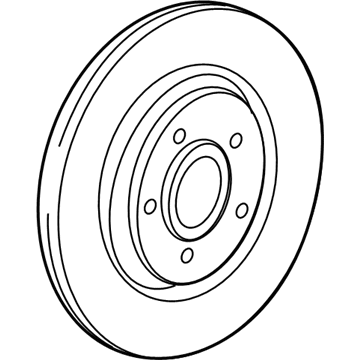 Lincoln 5U2Z-1V125-GD Rotor