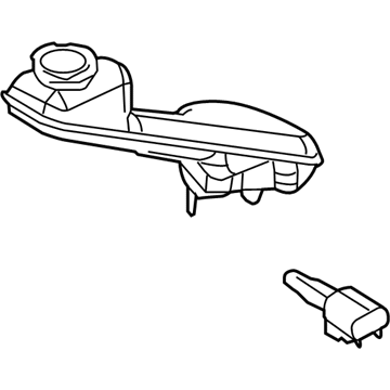 Lincoln 7T4Z-2K478-A Reservoir Tank