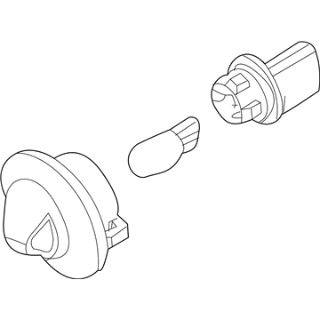 Ford 1L3Z-13550-BA License Lamp