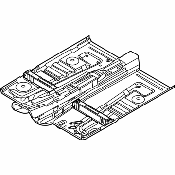 Lincoln DA8Z-7411135-A Front Floor Pan