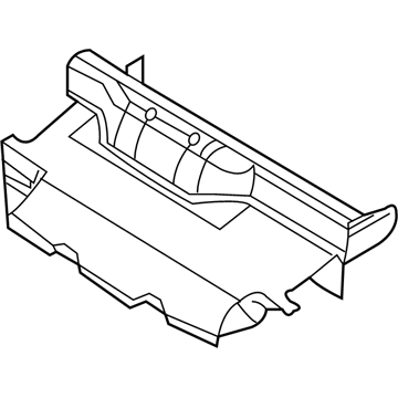 Lincoln 7L1Z-8327-A Lower Deflector