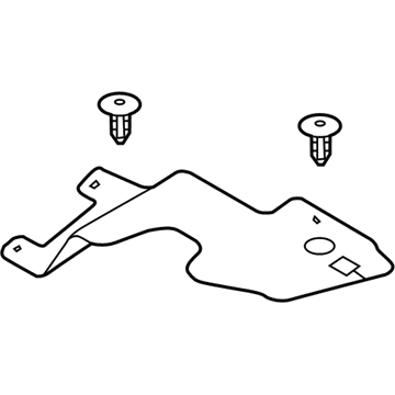 Lincoln 9L1Z-74001A06-A Deflector