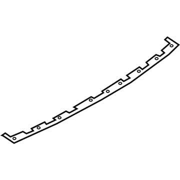 Ford MB5Z-17C830-AA MOULDING - BUMPER BAR