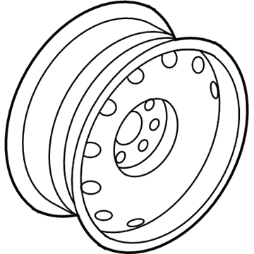 Lincoln 7L1Z-1015-D Spare Wheel