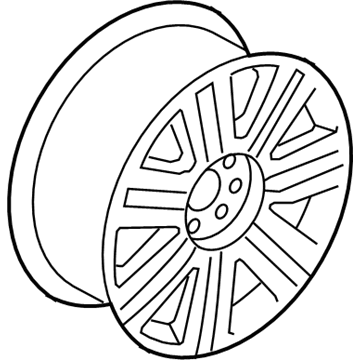 Lincoln AL7Z-1007-A Wheel, Alloy