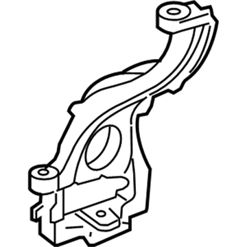 Ford 2L2Z-3K185-BA Front Right Spindle Knuckle