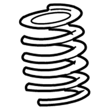 2003 Mercury Mountaineer Coil Springs - 1L2Z-5310-BA