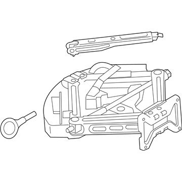 Ford FB5Z-17080-C Jack Assembly