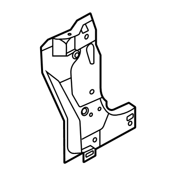 Ford NZ6Z-26025A00-A Inner Hinge Pillar