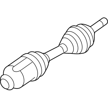 Lincoln DG1Z-3B436-E Axle Assembly