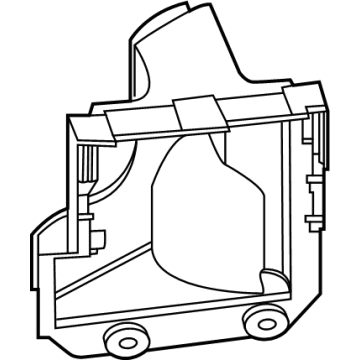 Lincoln LB5Z-14D189-A Blind Spot Radar Mount Bracket