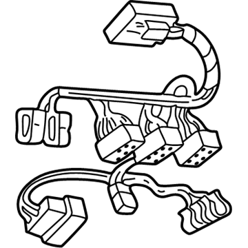 Lincoln YL3Z-13A709-BA Wire Harness