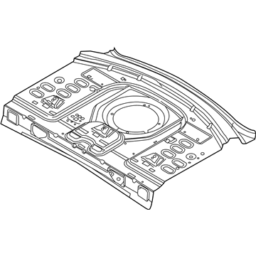 Lincoln DA5Z-5446506-A Package Tray Panel