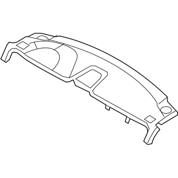 Lincoln DA5Z-54044F58-AA Upper Panel