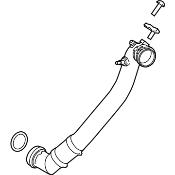 Ford HL3Z-6F073-A Outlet Hose