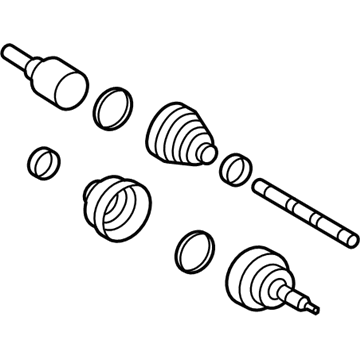 Ford FL3Z-3A427-A Axle Assembly