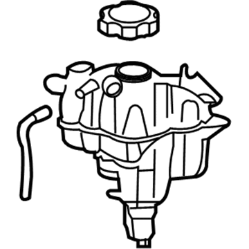 Ford 5L8Z-8A080-AA Expansion Tank