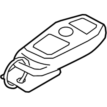 Lincoln Car Key - DP5Z-15K601-A