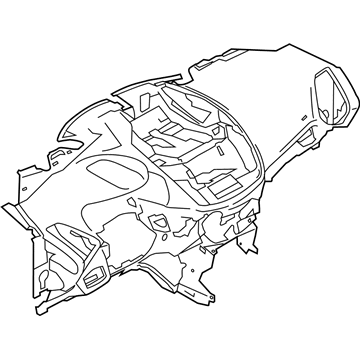 Ford CJ5Z-7804320-AA Instrument Panel