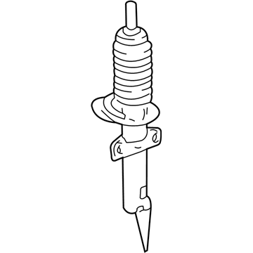 2007 Mercury Monterey Shock Absorber - 3F2Z-18124-AA