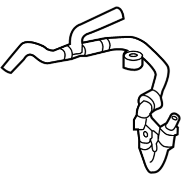 Ford HS7Z-8C289-B Reservoir Hose