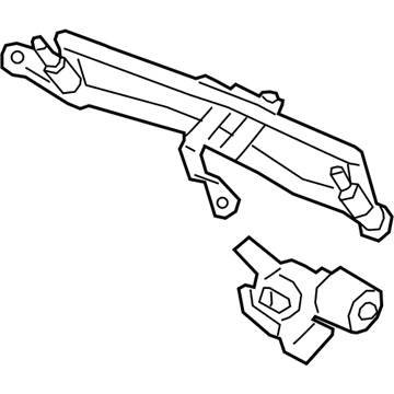 Ford GN1Z-17508-D Wiper Motor Assembly