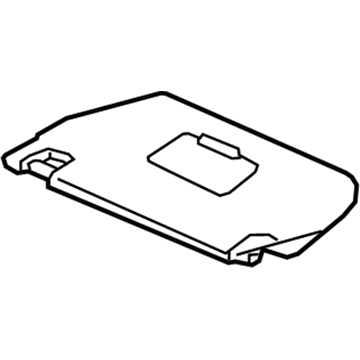 Ford DT1Z-6104105-NA Sunvisor