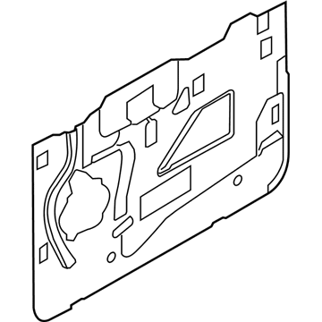 Ford 9L3Z-18237A04-A Shield - Water Splash